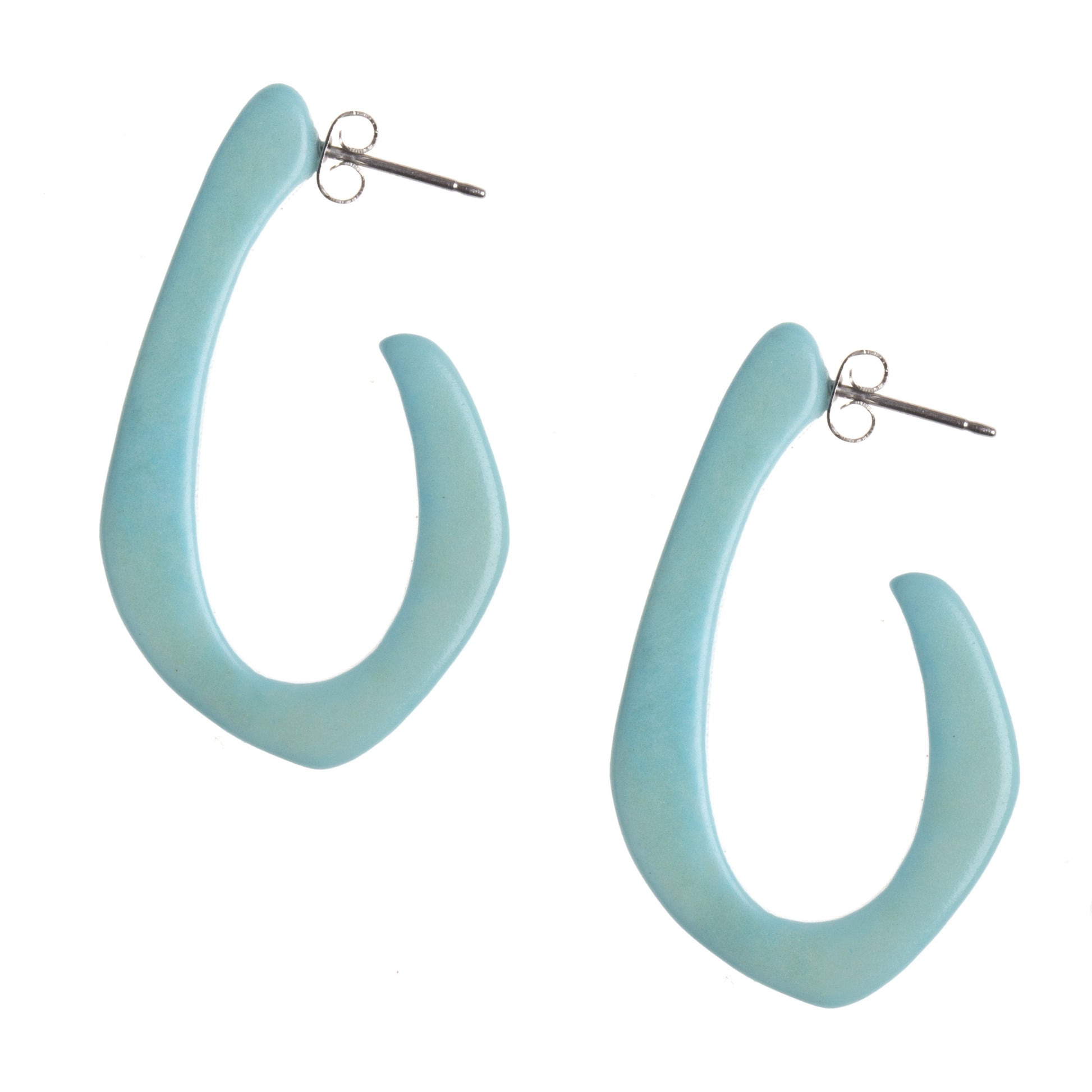 Elena Open Hoop Earrings