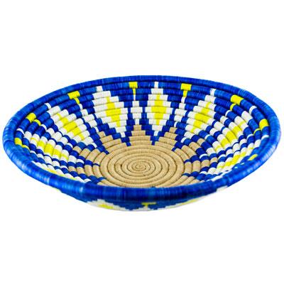 12 Inch Agaseke Woven Bowl Basket