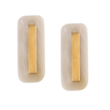 Martina Rectangular Post Earrings