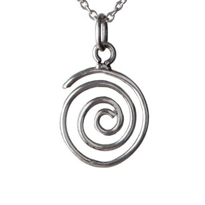 Mindfully Living Pewter Necklace