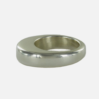 Large Hollow Sterling Silver Ring