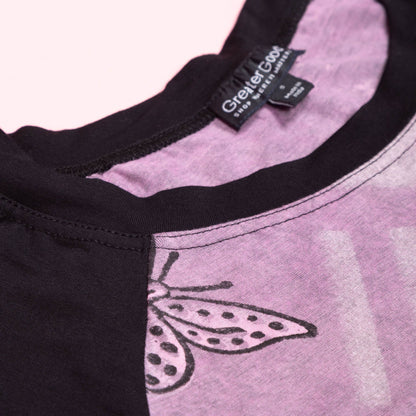 Butterflies & Diamonds Jersey Top