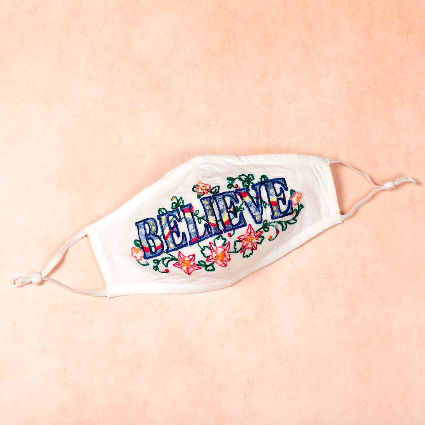 Read My Lips Embroidered Face Mask