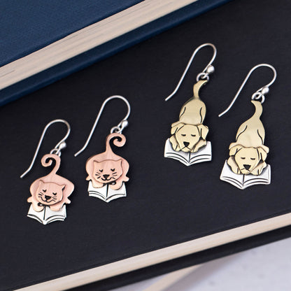 Pet Lover Book Club Earrings