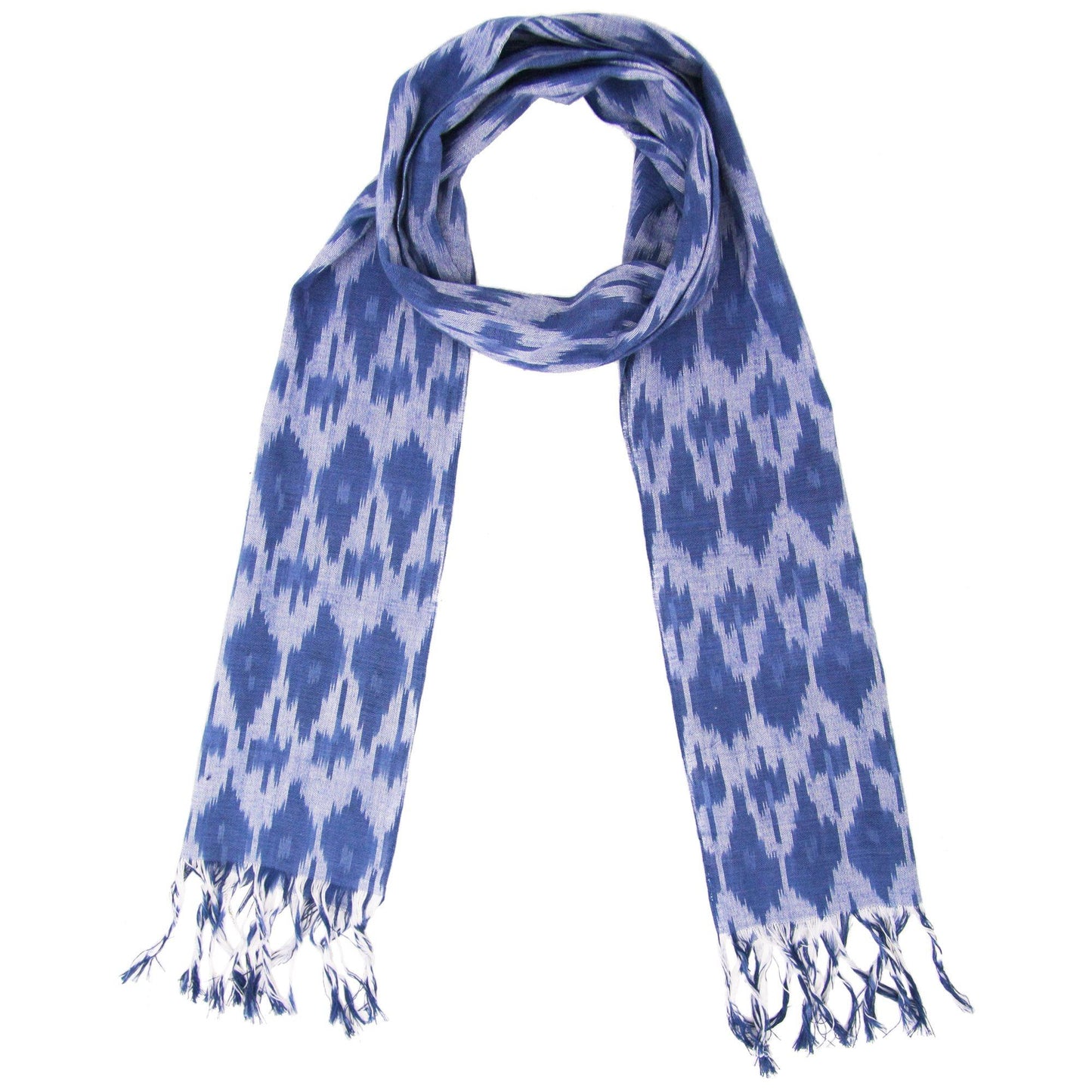 Atitlan Ikat Woven Scarf