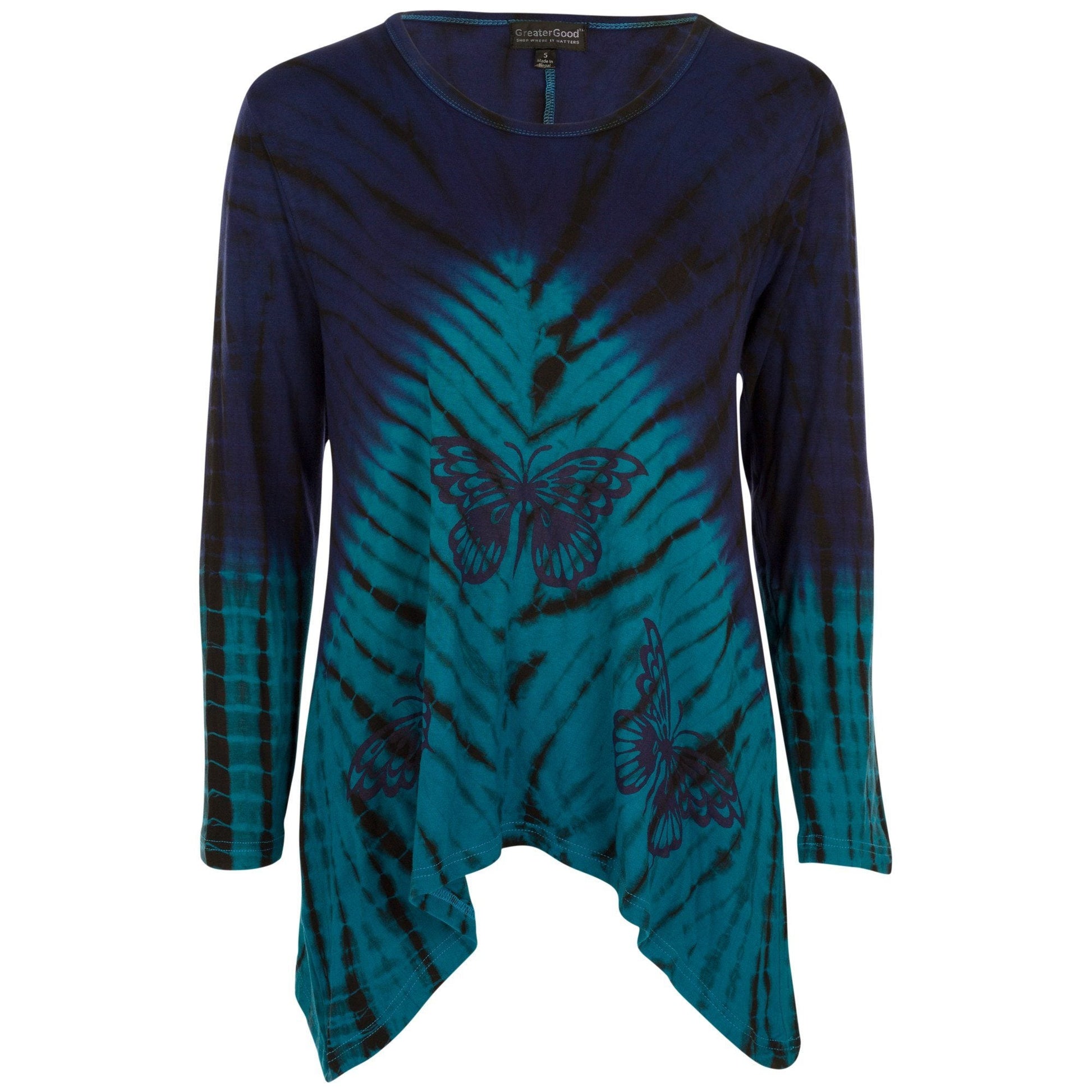 Butterfly Blues Tunic