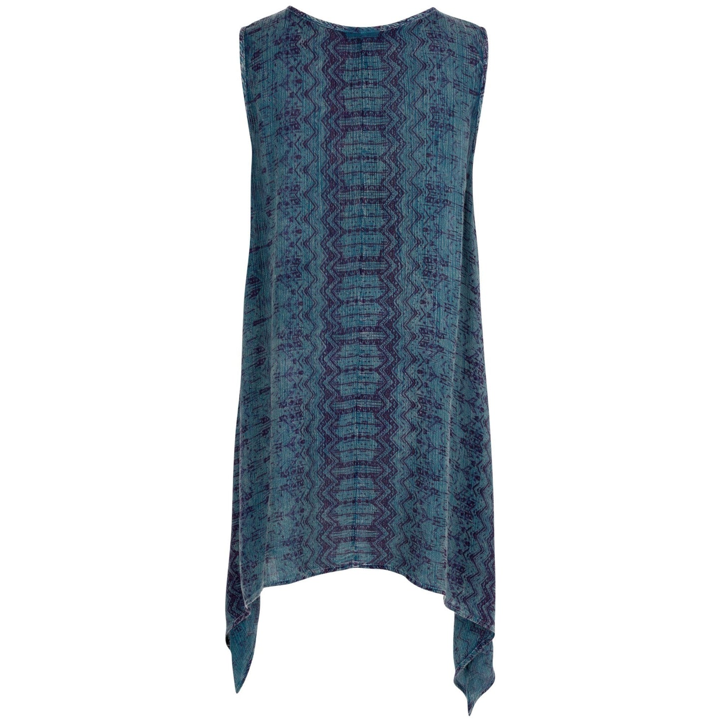 Center Lane Embroidered Sleeveless Tunic