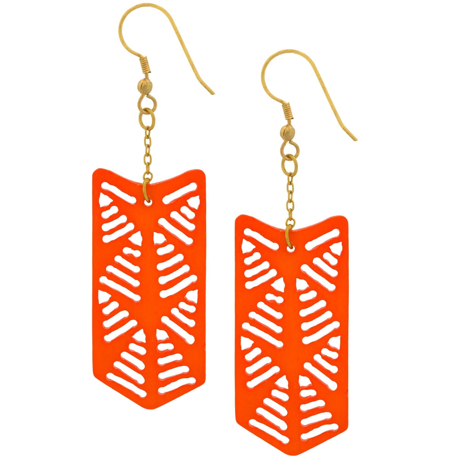 Color Cutout Earrings