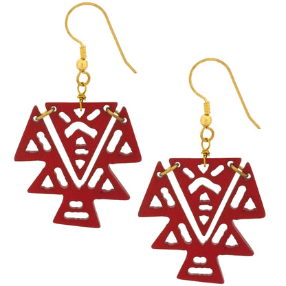 Color Cutout Earrings