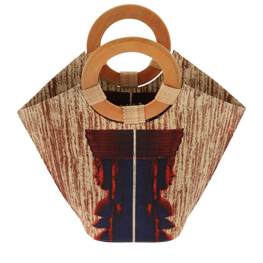 Dina Raffia Bag