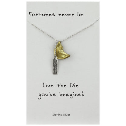 Fortunes Never Lie Sterling Necklace