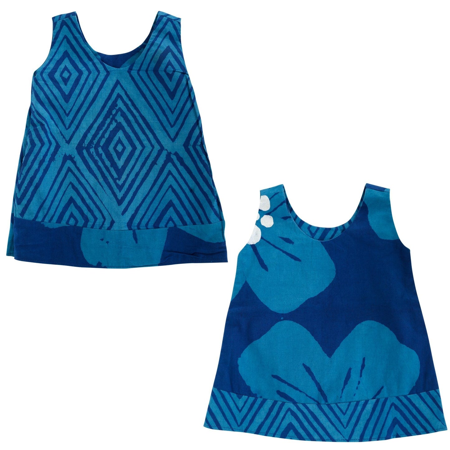 Ghana Batik Girls' Reversible Dress