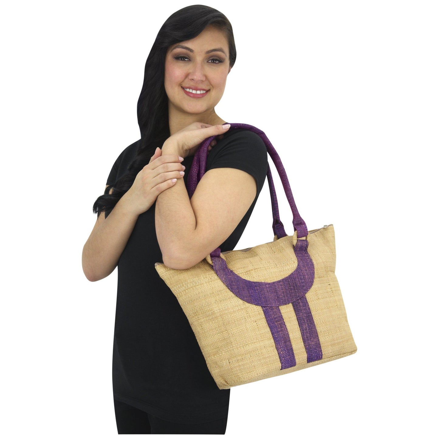 Jana Raffia Bag