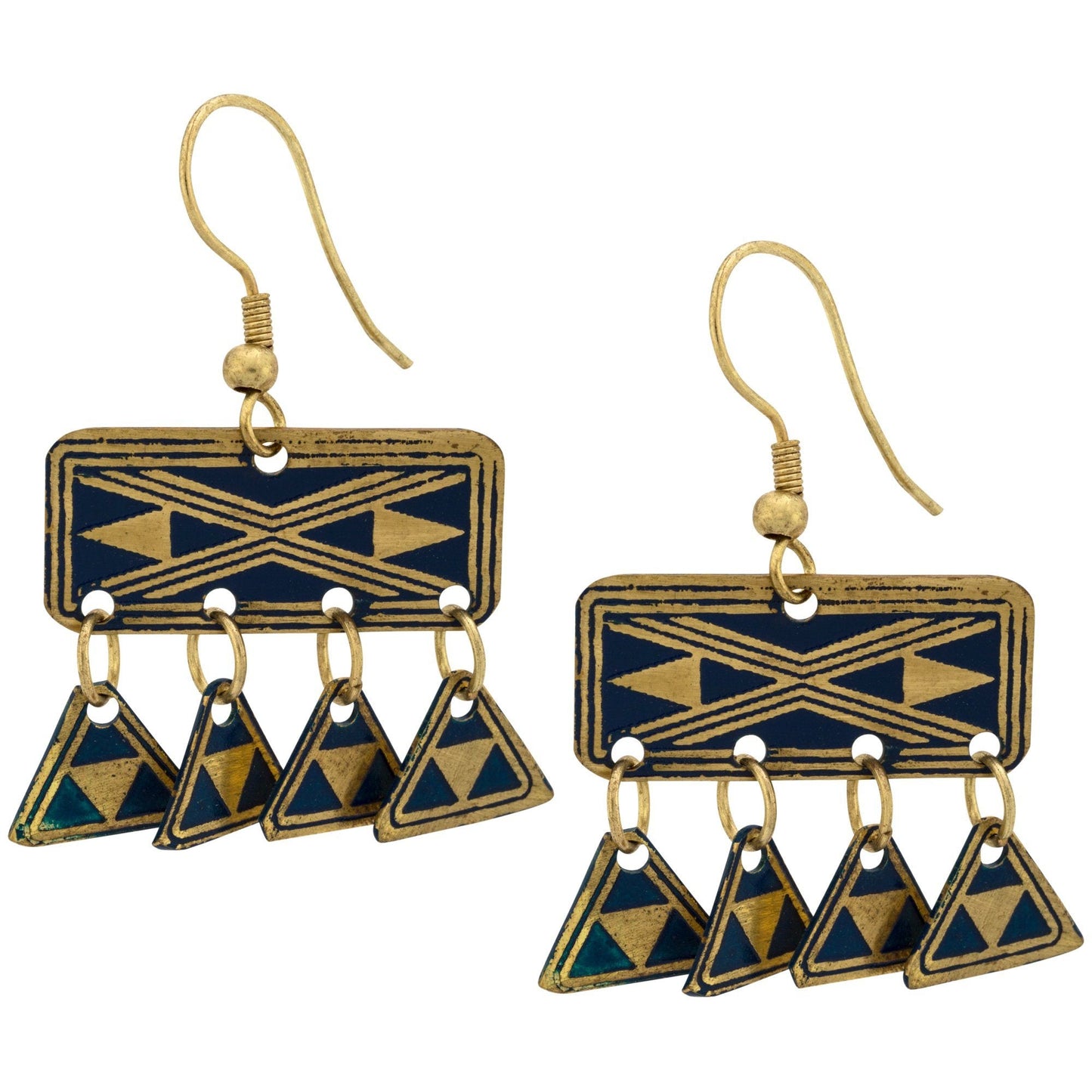 Kilim Fringe Earrings