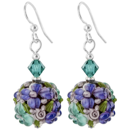 Lampwork Glass Bead Earrings