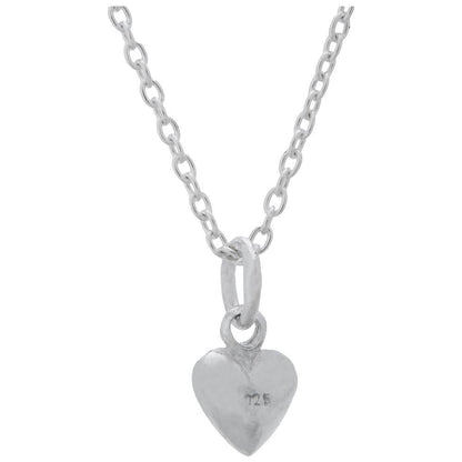 Lucky Heart Sterling Necklace