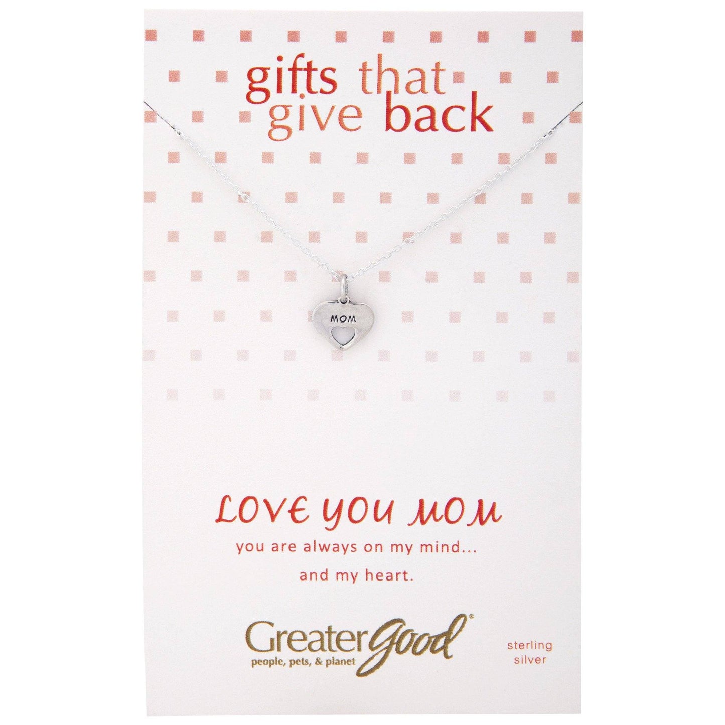 Motherly Love Sterling Necklace