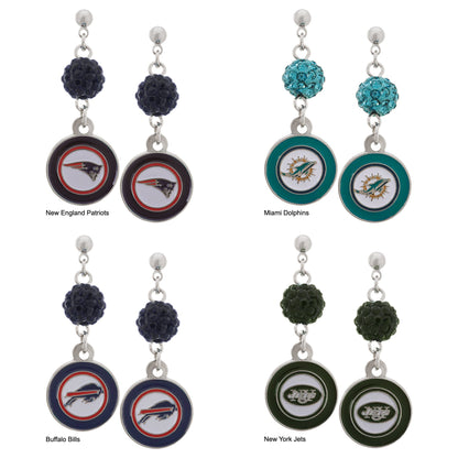 Officially Licensed NFL Stainless Steel Earrings