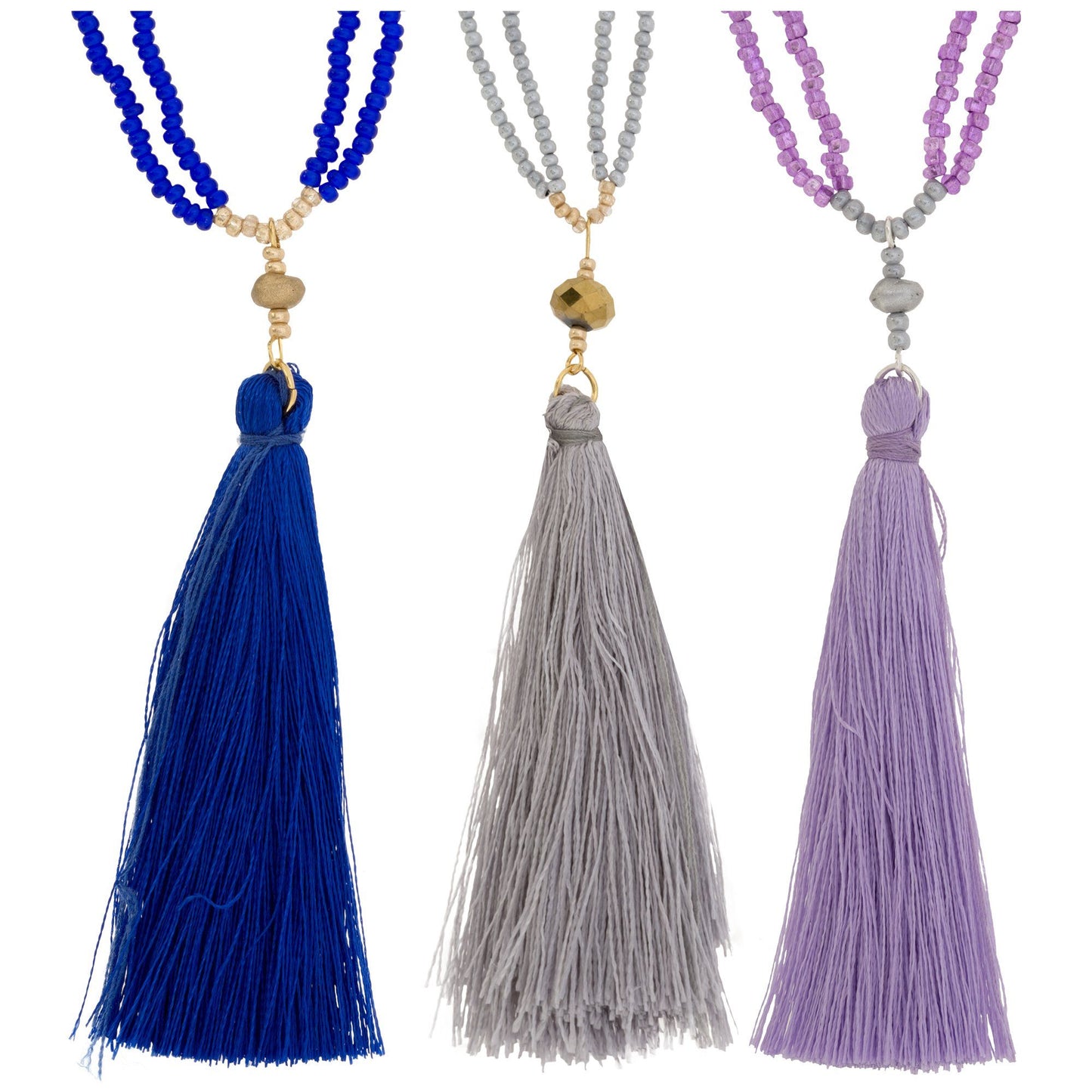 Ombre Tassel Necklace