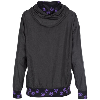 Paw Print Lightweight Hooded Jacket