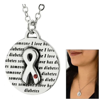 Someone I Love Has Diabetes Necklace!