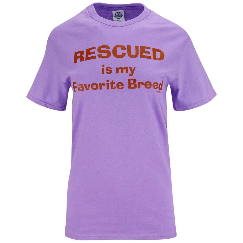 Rescued Is My Favorite Breed T-Shirt