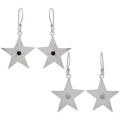 Star Shine Sterling Earrings