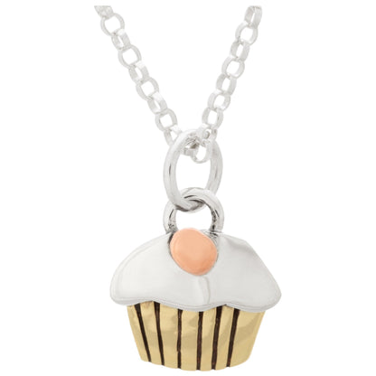 Sweet Mini Cupcake Necklace