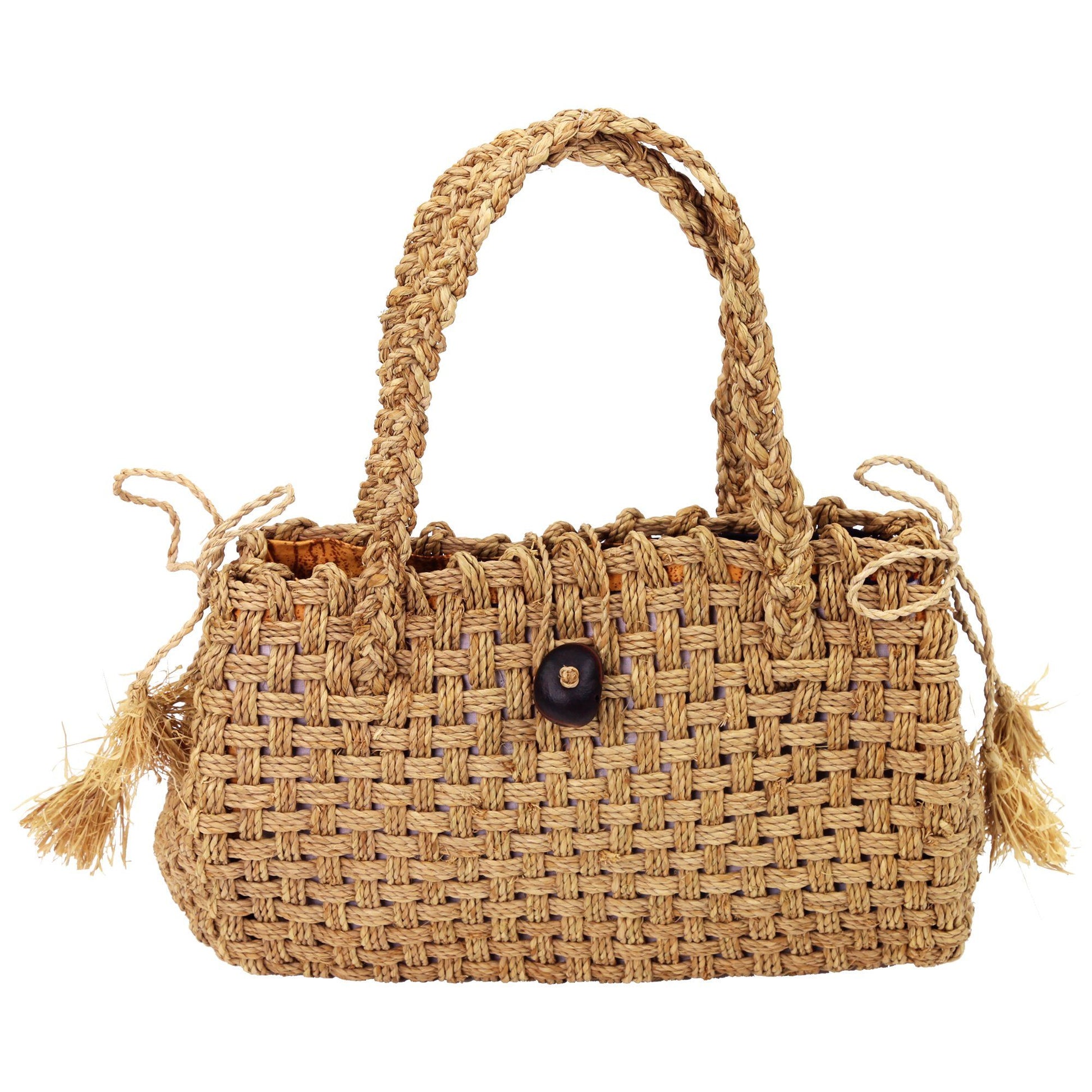 Zaria Raffia Bag