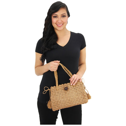 Zaria Raffia Bag