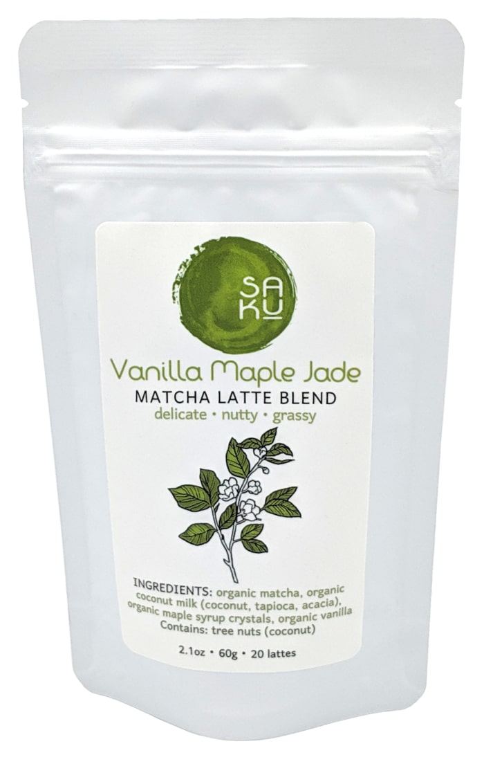 SAKU - Vanilla Maple Jade - Matcha Latte Blend